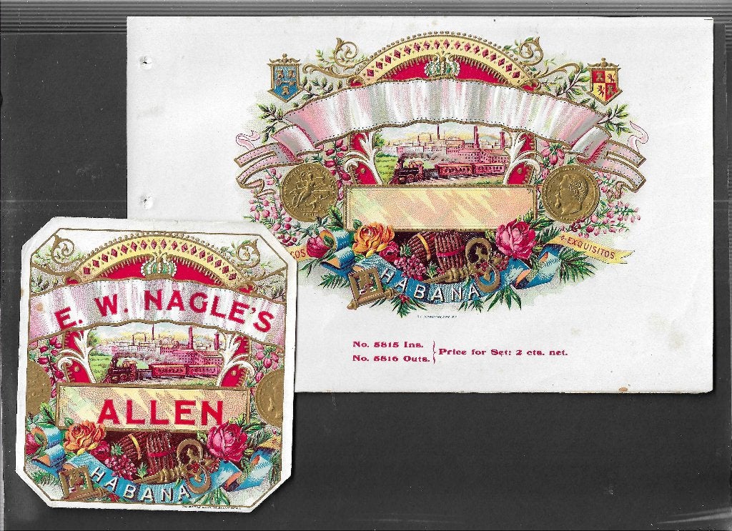 Etiket scan V5540, Ophalen of Verzenden, Gebruikt, Sigarenbandjes