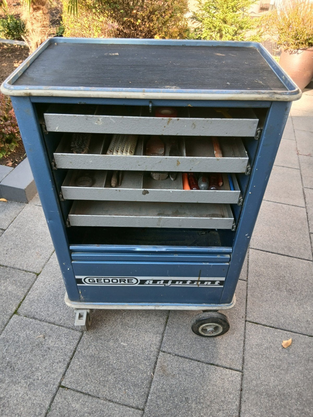 gedore gereedschap wagen, Doe-het-zelf en Verbouw, Ophalen, Gebruikt