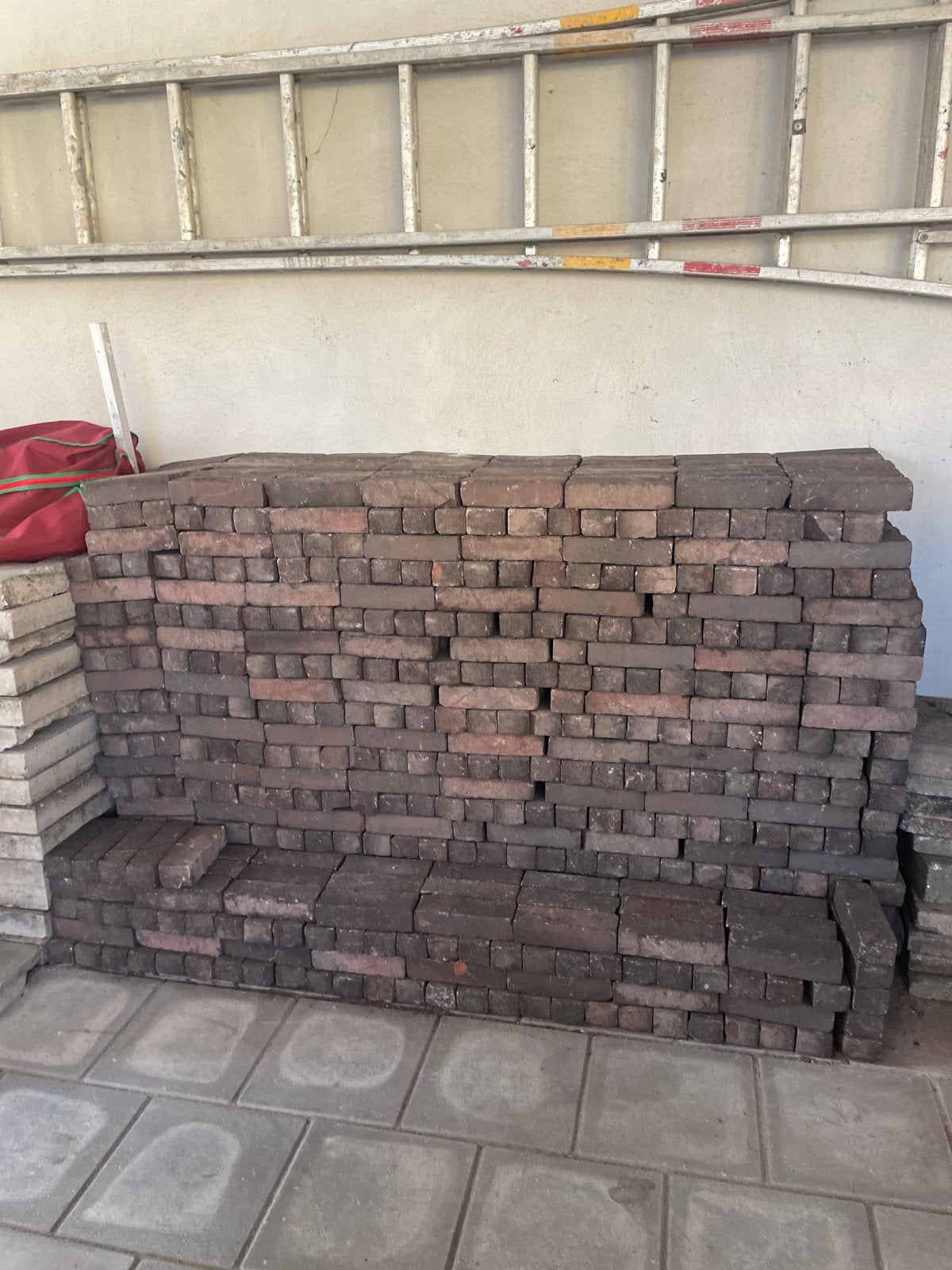Gebruikte bakstenen voor tuin of bestrating, Doe-het-zelf en Verbouw, Metselstenen, Ophalen, Gebruikt, Bakstenen