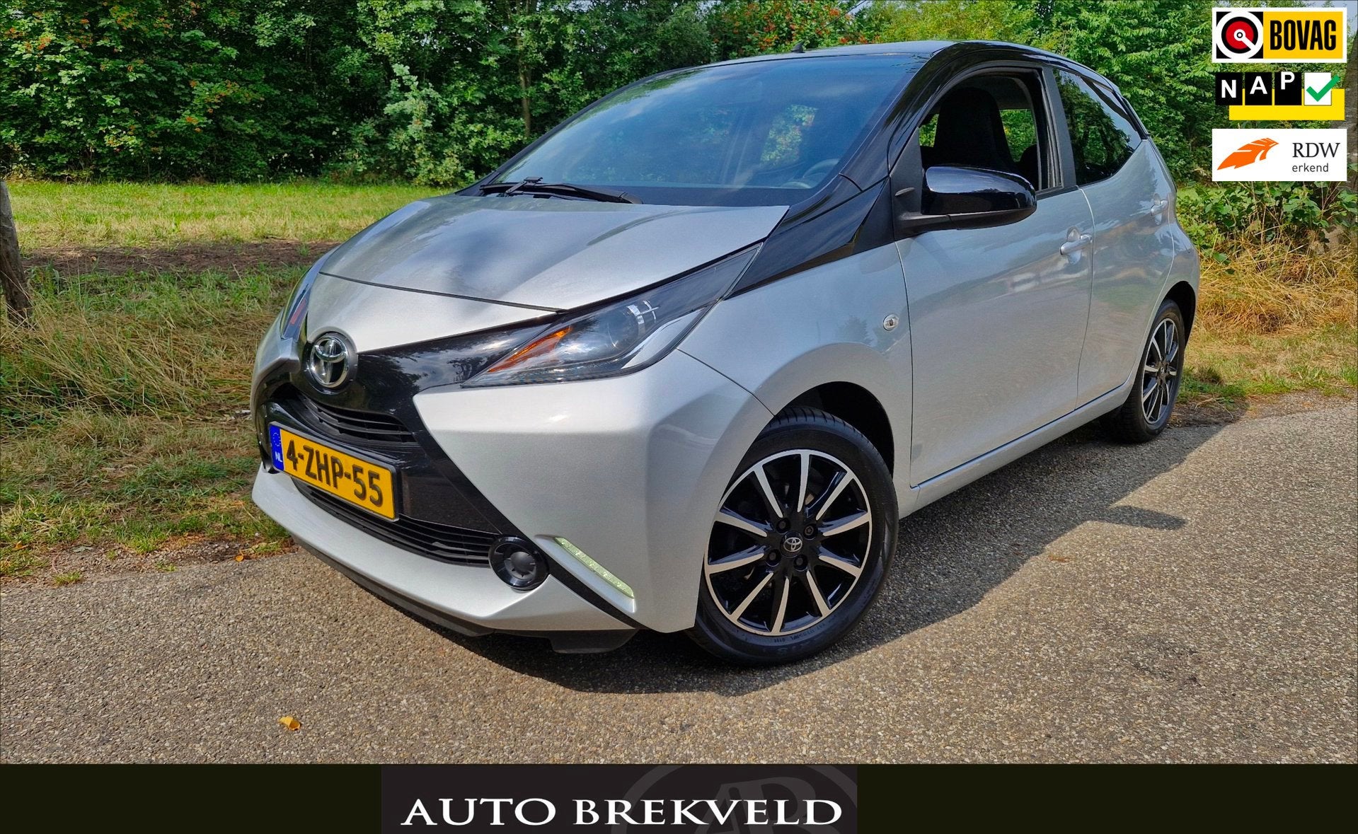 Toyota Aygo 1.0 VVT-i x-play 69PK | Rijklaar | Camera | Crui, Voorwielaandrijving, Euro 5, Stof, Gebruikt