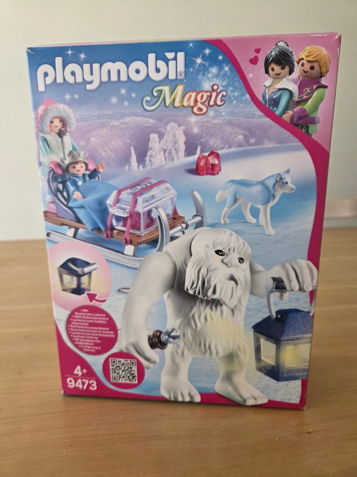 Playmobil Magic 9473 - Yeti met slee en lantaarn, Complete set, Fantasy, Overige typen, Nieuw