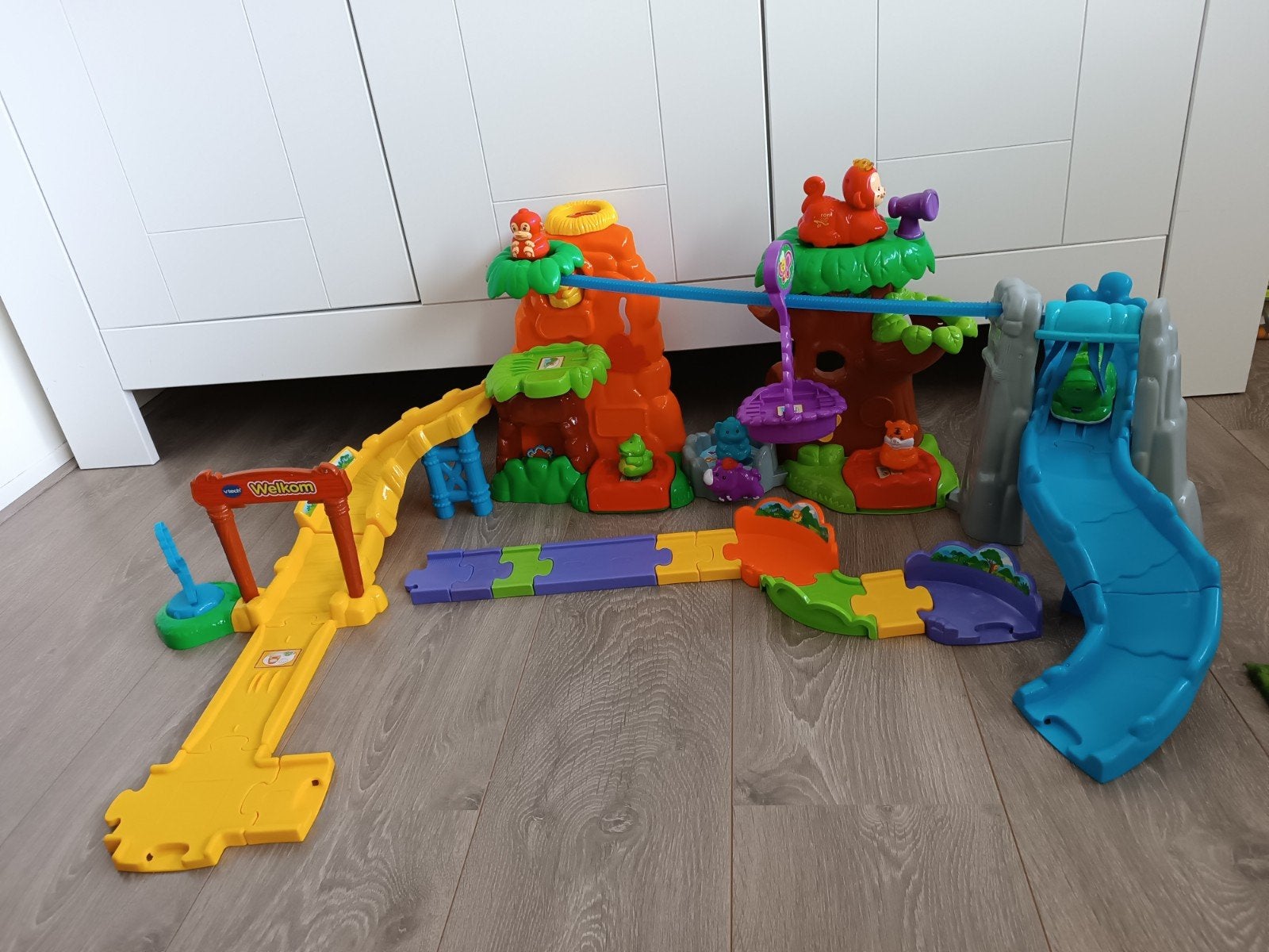 VTech Zoef Zoef Dieren Jungle Dieren Gratis Tuimel Di, Ophalen, Gebruikt, 2 tot 4 jaar
