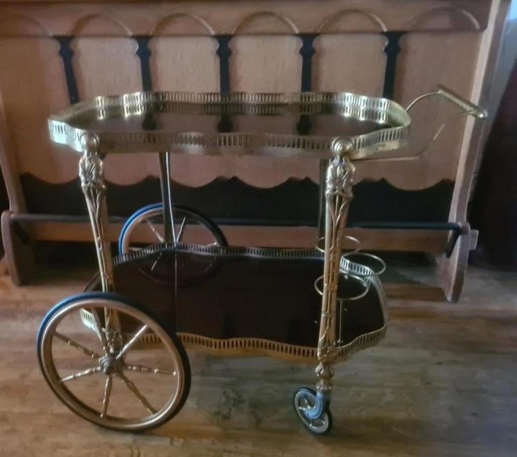 Antieke thee/borrelwagen, Huis en Inrichting, Barren, Ophalen