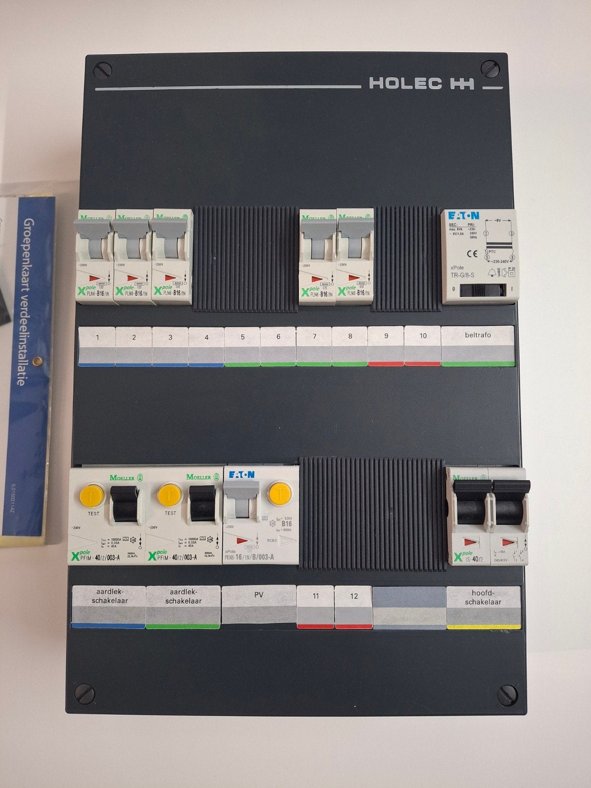 Eaton/holec/Moeller groepenkast meterkast.
- 1, Ophalen, Zo goed als nieuw, Eaton