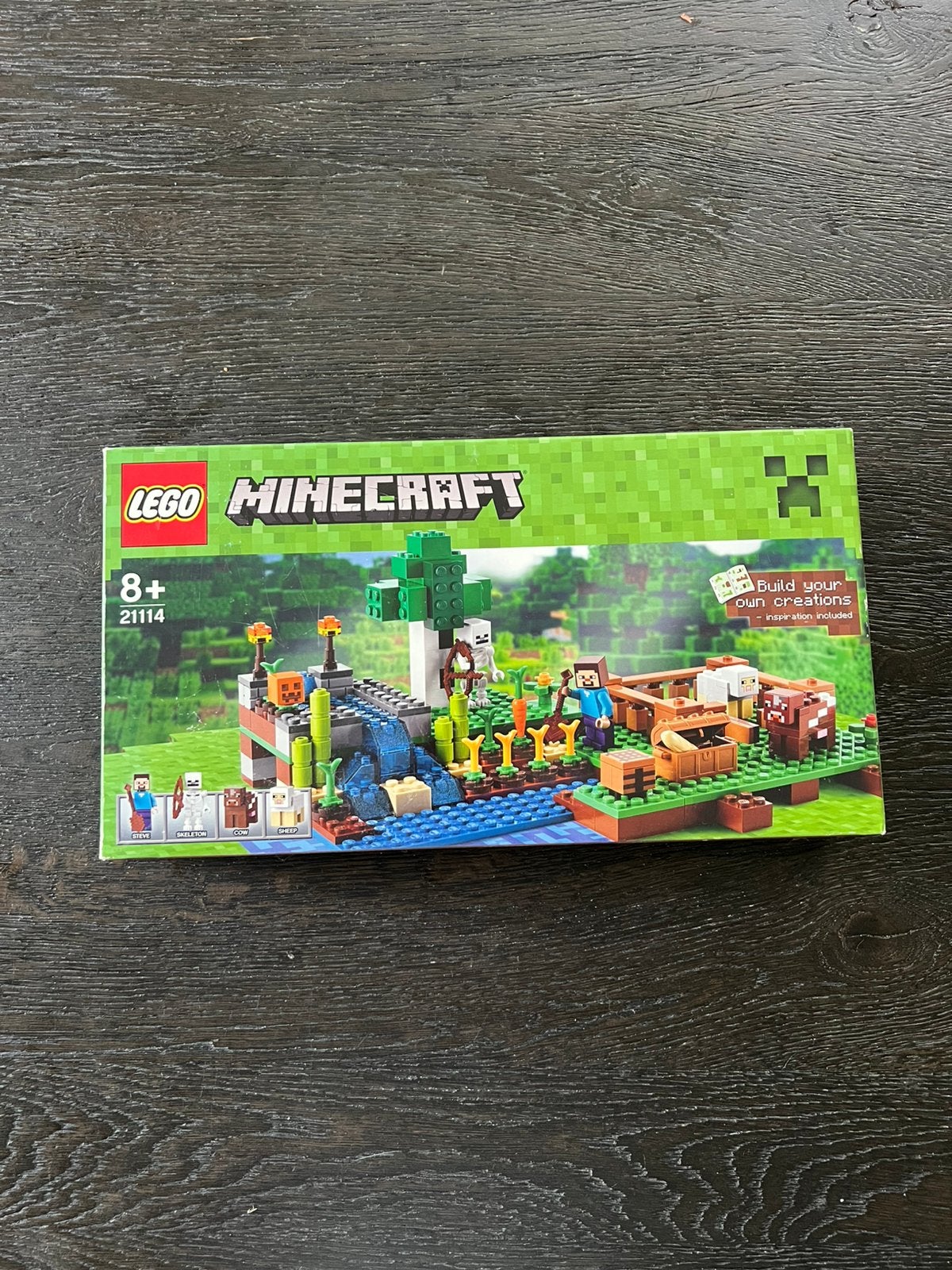 Originele LEGO Minecraft 21114 The Farm uit 2014., Compleet, Minecraft, Lego, Ophalen of Verzenden