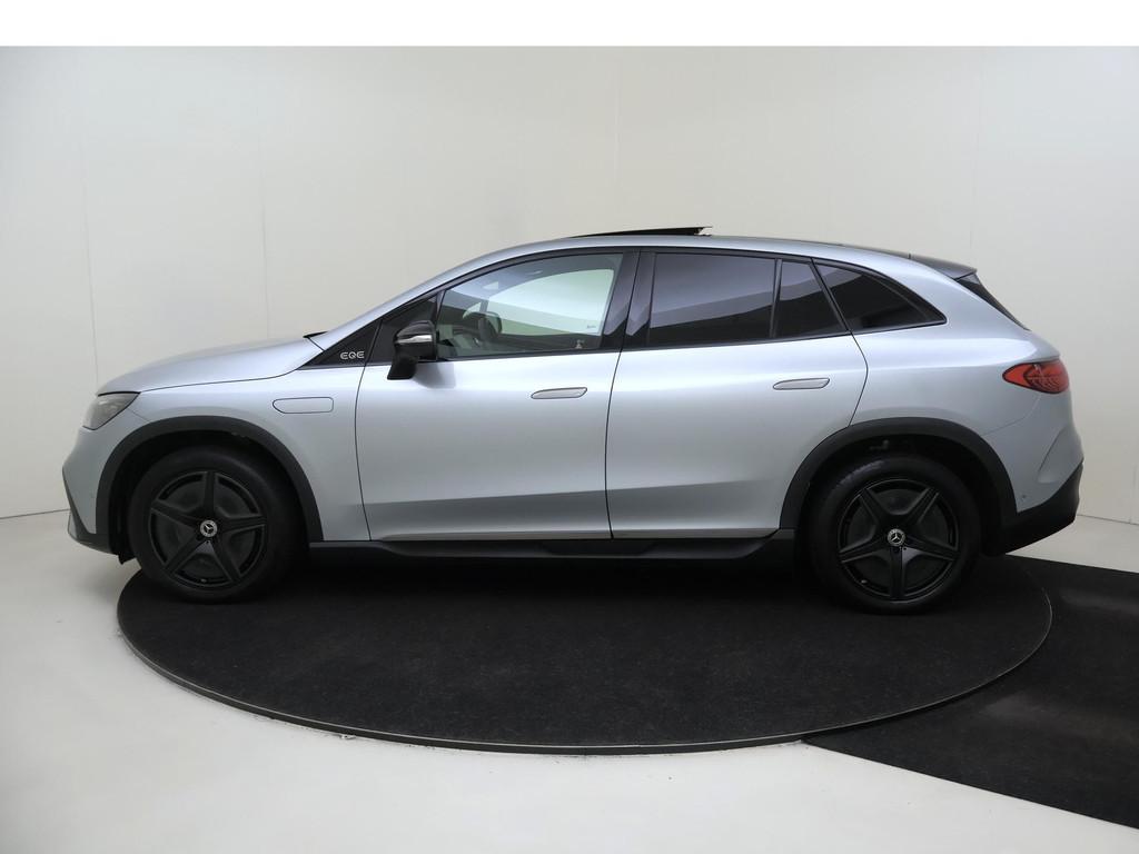 Mercedes-Benz EQE SUV 350 4Matic AMG Line 91 kWh Luchtvering, Auto's, Mercedes-Benz, 131 €/maand, Stof, 553 km, 30 min