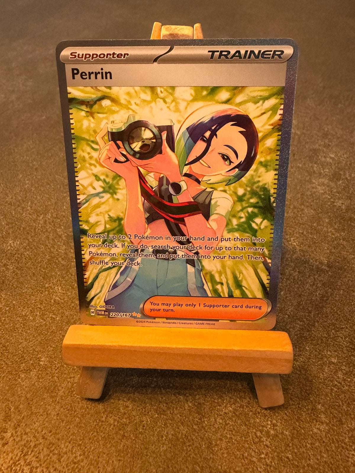 Perrin 220 Pokémon Twilight Masquerade, Ophalen of Verzenden, Zo goed als nieuw