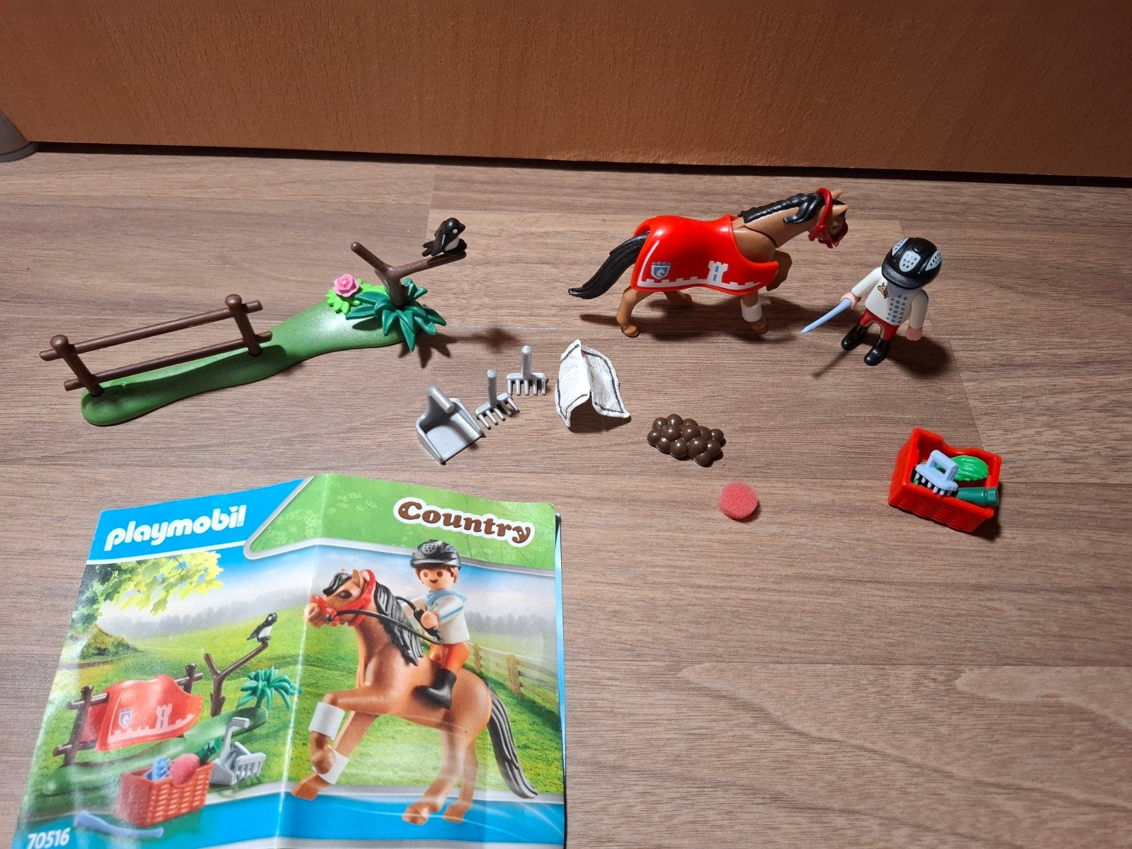 Playmobil met paard en ruiter, Ophalen of Verzenden, Zo goed als nieuw, Complete set, Overige typen