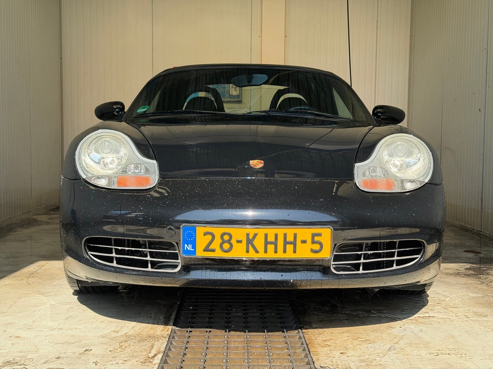 Porsche Boxster 2.7 1999 Zwart, Auto's, Achterwielaandrijving, Zwart, 10 km/l, Handgeschakeld