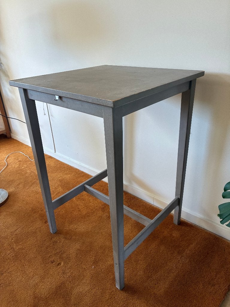 staantafel Ikea type Bjorkudden. praktisch en stabiel, Ophalen, Gebruikt