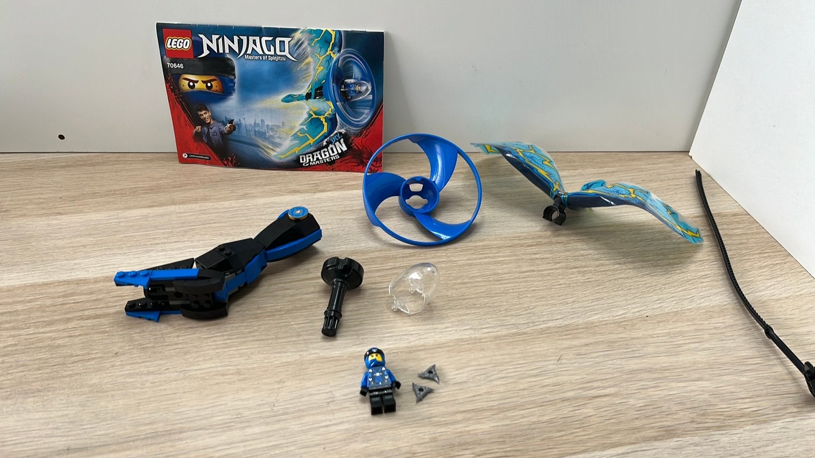 Lego Ninjago 70646 Jay- Dragon Master, Gebruikt, Lego, Ophalen of Verzenden, Compleet