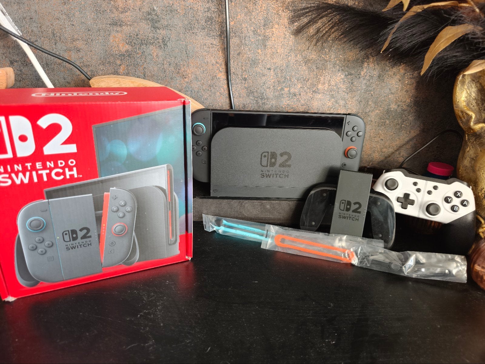 nitendo switch 2, Spelcomputers en Games, Ophalen, Met games, Met 2 controllers, Zo goed als nieuw