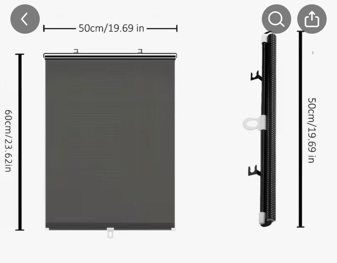 120 sets Automatische oprolbare zongordijntjes, Auto diversen, Auto-accessoires, Ophalen of Verzenden, Nieuw