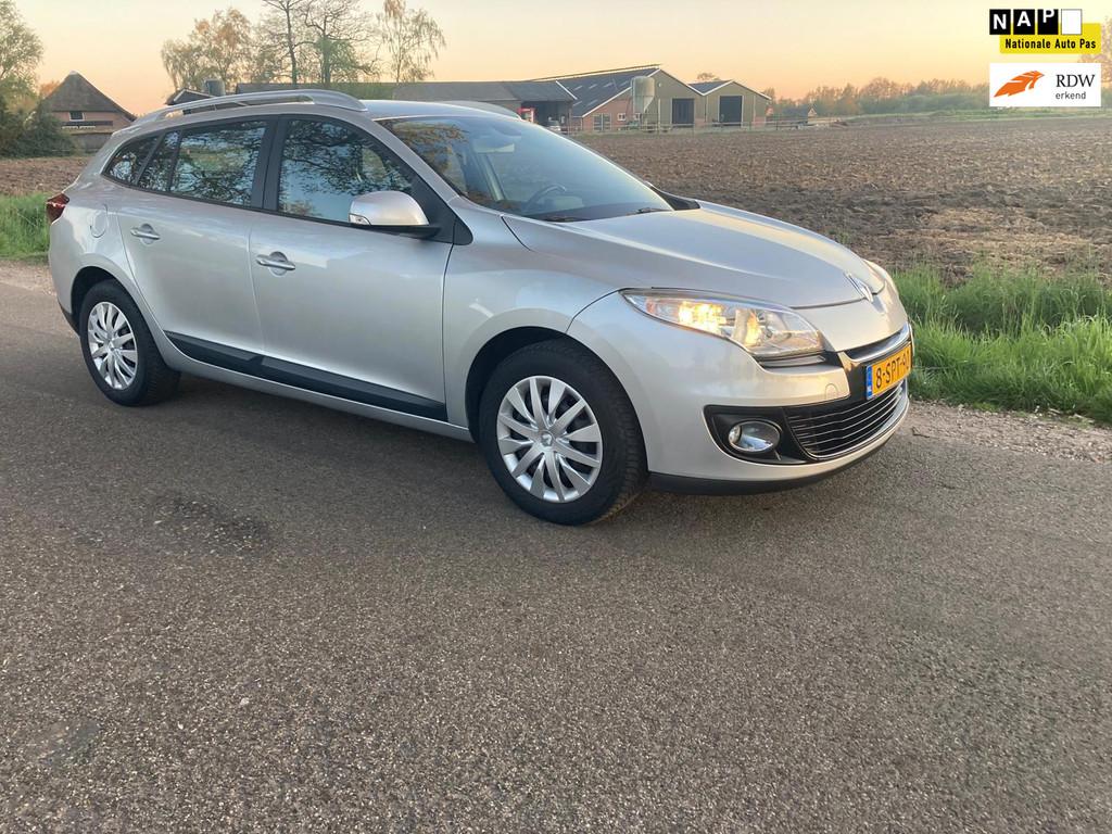 Renault Mégane Estate 1.5 dCi Expression Navi/Clima/Cruisec, Voorwielaandrijving, Euro 5, Stof, Gebruikt