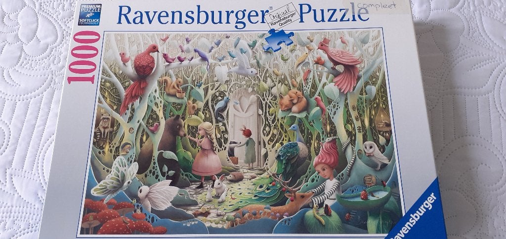 ravensburger puzzel 1000 stukjes, Ophalen, 500 t/m 1500 stukjes, Zo goed als nieuw