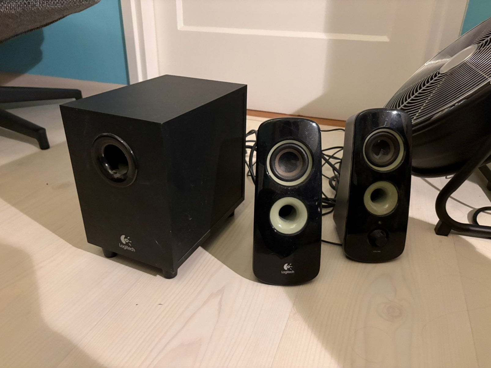 Logitech Z323 2.1 speakerset, Computers en Software, Ophalen of Verzenden, Zo goed als nieuw