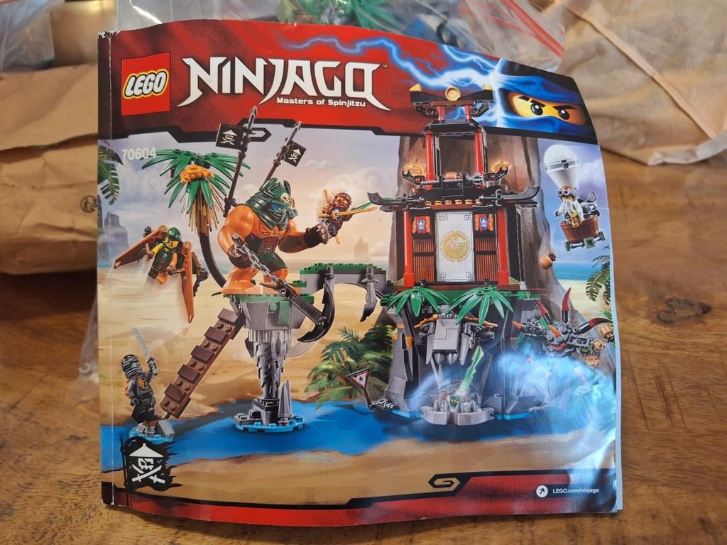 Lego ninjago 70604, Ophalen of Verzenden, Zo goed als nieuw