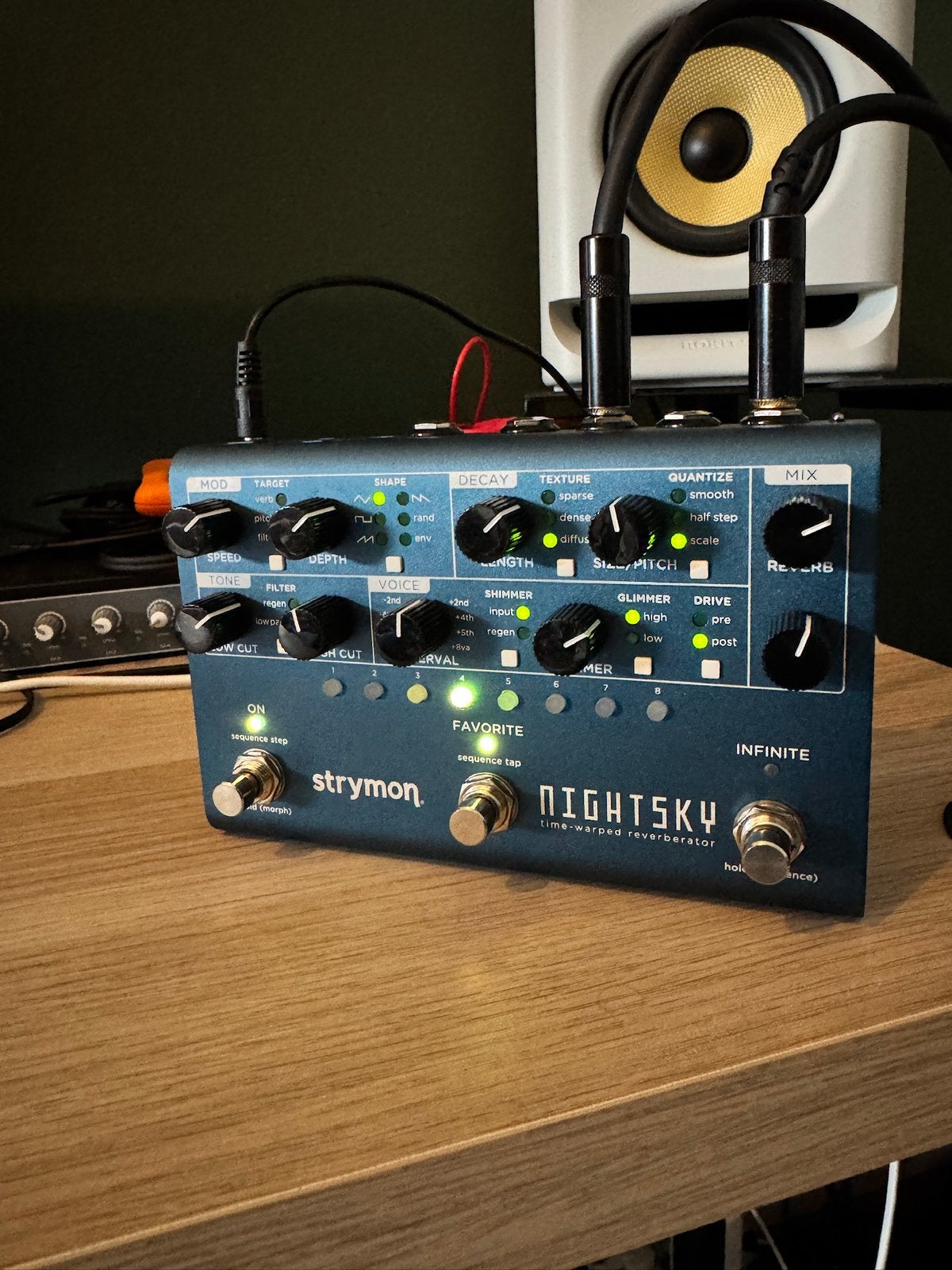Strymon Nightsky - reverb, Muziek en Instrumenten, Ophalen of Verzenden, Zo goed als nieuw, Reverb