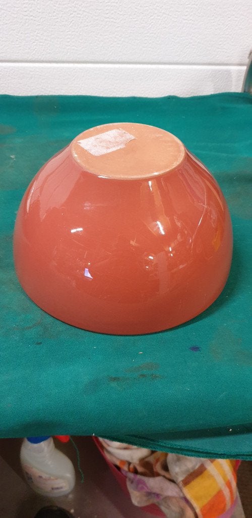 schaal rood aardewerk, Ophalen of Verzenden, 'T Olde Gre-j, Info@toldegrej.nl, Endepoelstraat 20f Didam