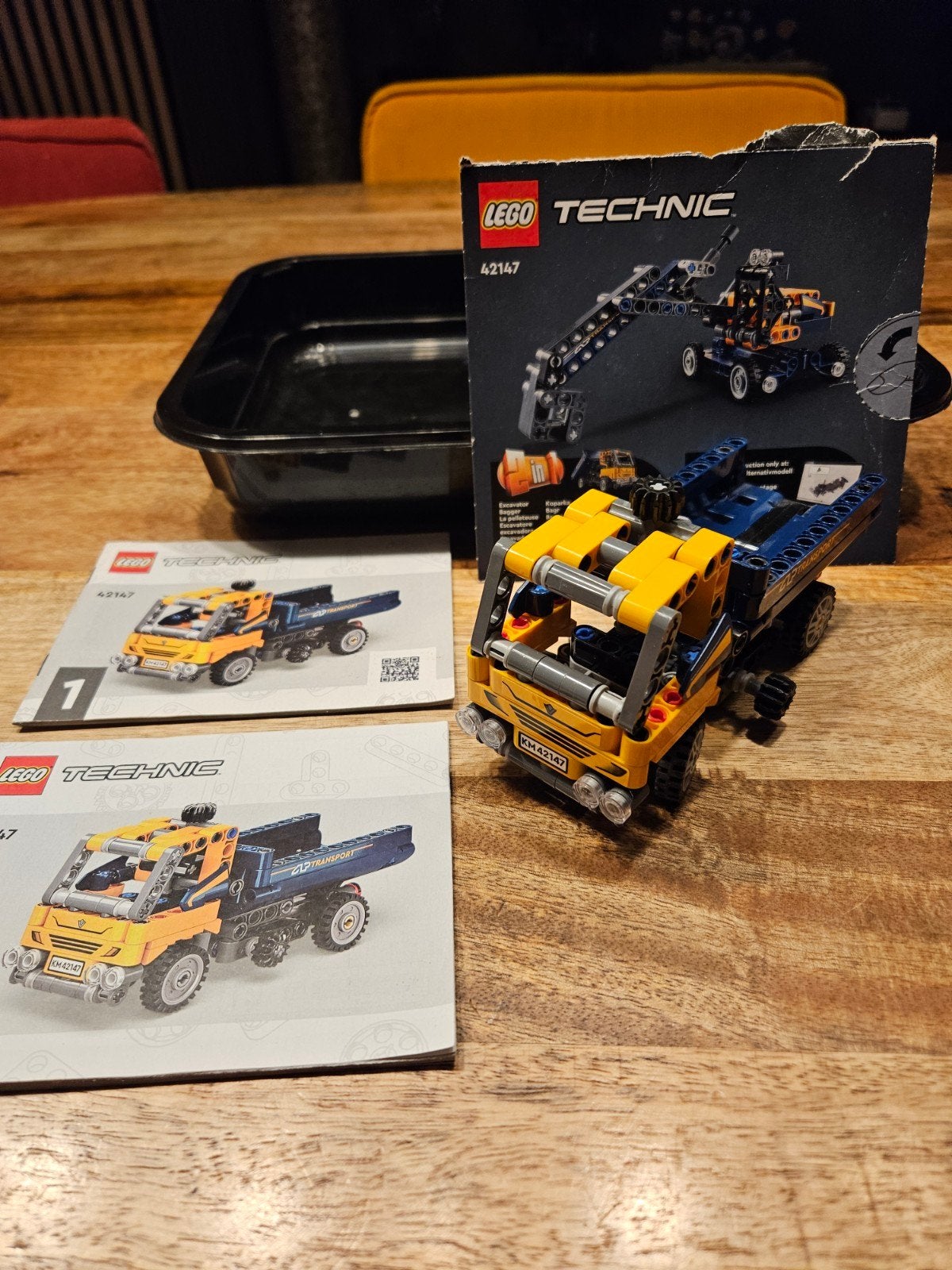 Lego 42146 Kiepwagen, Ophalen, Lego, Zo goed als nieuw, Technic