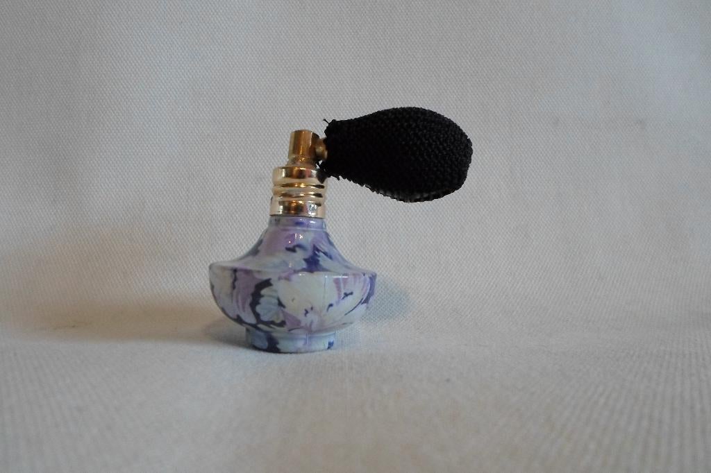 Parfum Verstuiver Miniatuur Glas, Antiek en Kunst, Antiek | Glas en Kristal, Ophalen of Verzenden