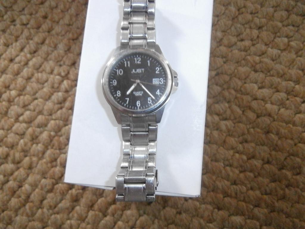 Horloge dames of heren merk Just in doos, Ophalen of Verzenden, Zo goed als nieuw