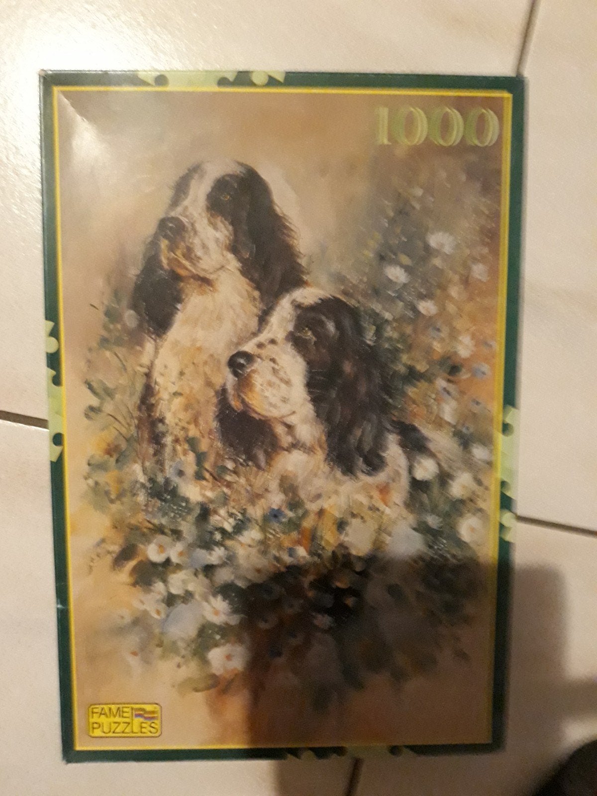 Legpuzzel HONDEN 1000 stukjes  is compleet., Ophalen of Verzenden, 500 t/m 1500 stukjes, Zo goed als nieuw
