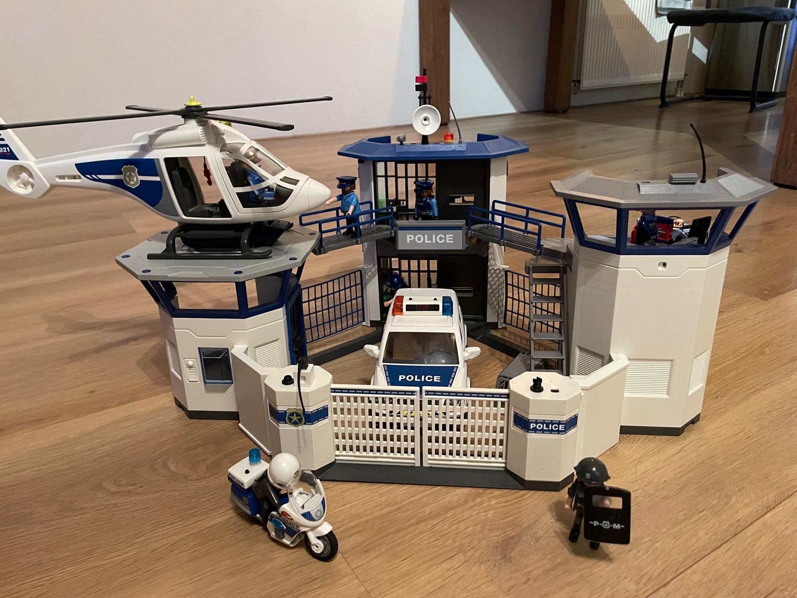 Playmobil Politie bureau, Ophalen, Gebruikt, City action, Gebouw