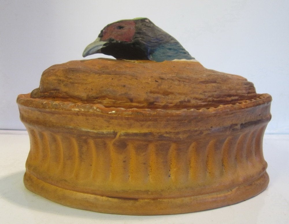 Antieke Pillivuyt patépot, terrine, met fazant, Ophalen of Verzenden