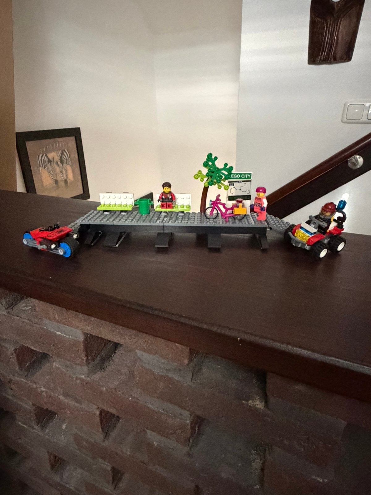 Lego treinperron, Ophalen of Verzenden, Zo goed als nieuw