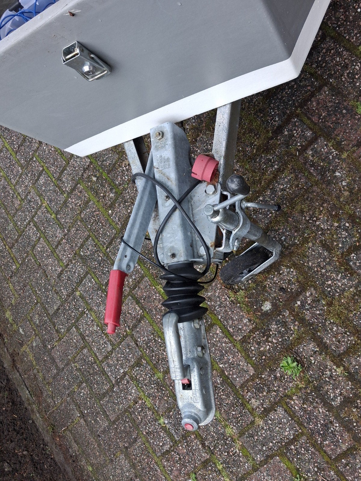 Compacte en  vouwwage     fietsendrager, Overige merken, Ophalen of Verzenden, Aanwezig, Grijs