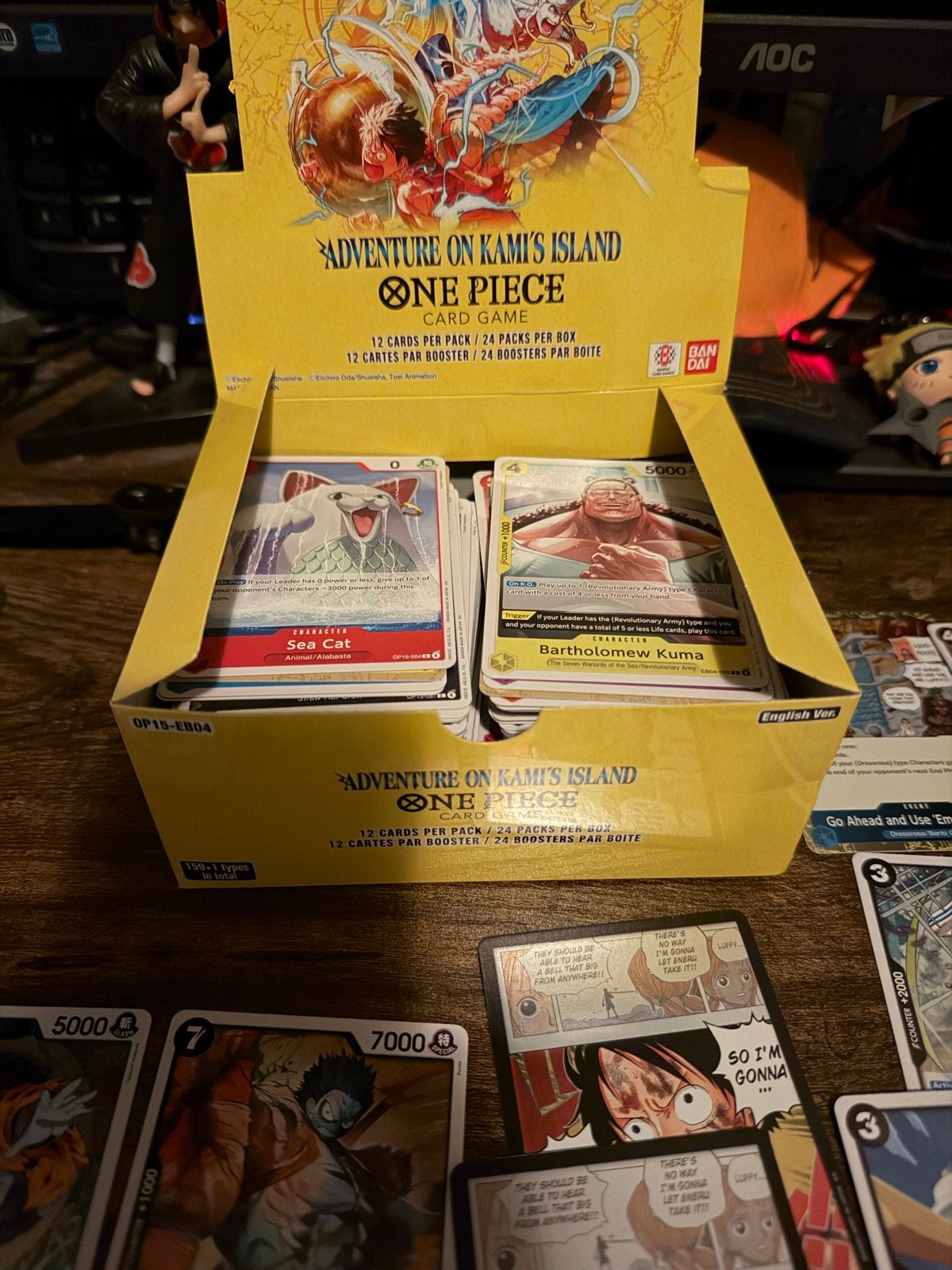 One Piece OP15-EB04 TCG Adventure on Kami's Island Bulk, Hobby en Vrije tijd, Verzamelkaartspellen | Magic the Gathering, Zo goed als nieuw
