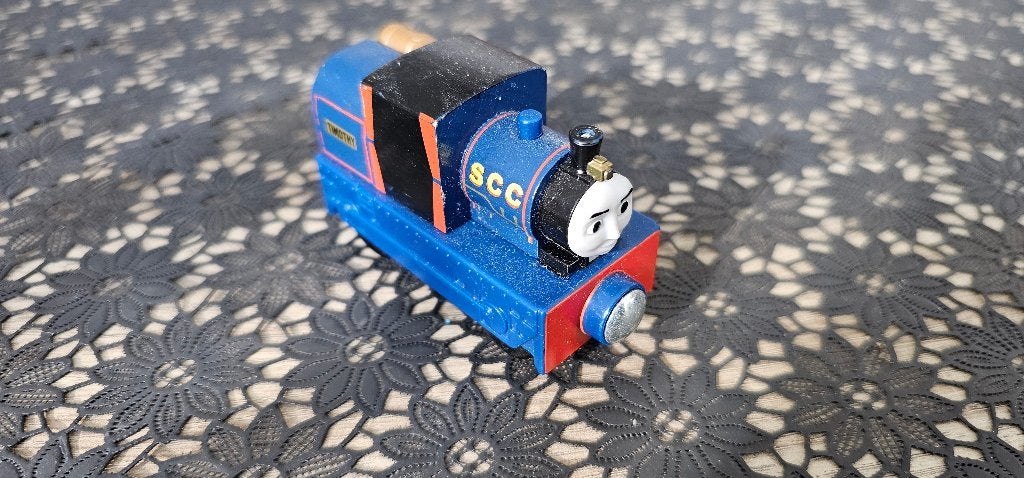 Thomas de trein Hout Timothy, Ophalen of Verzenden, Zo goed als nieuw