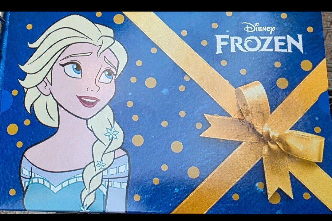2x Disney Kerst Blikken - Frozen & Mickey Mouse, Verzamelen, Disney, Ophalen of Verzenden, Mickey Mouse