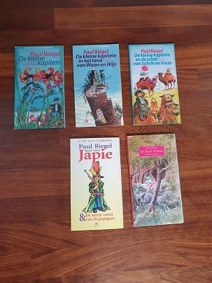 Luisterboeken Paul Biegel – o.a. de kleine kapitein, Ophalen of Verzenden