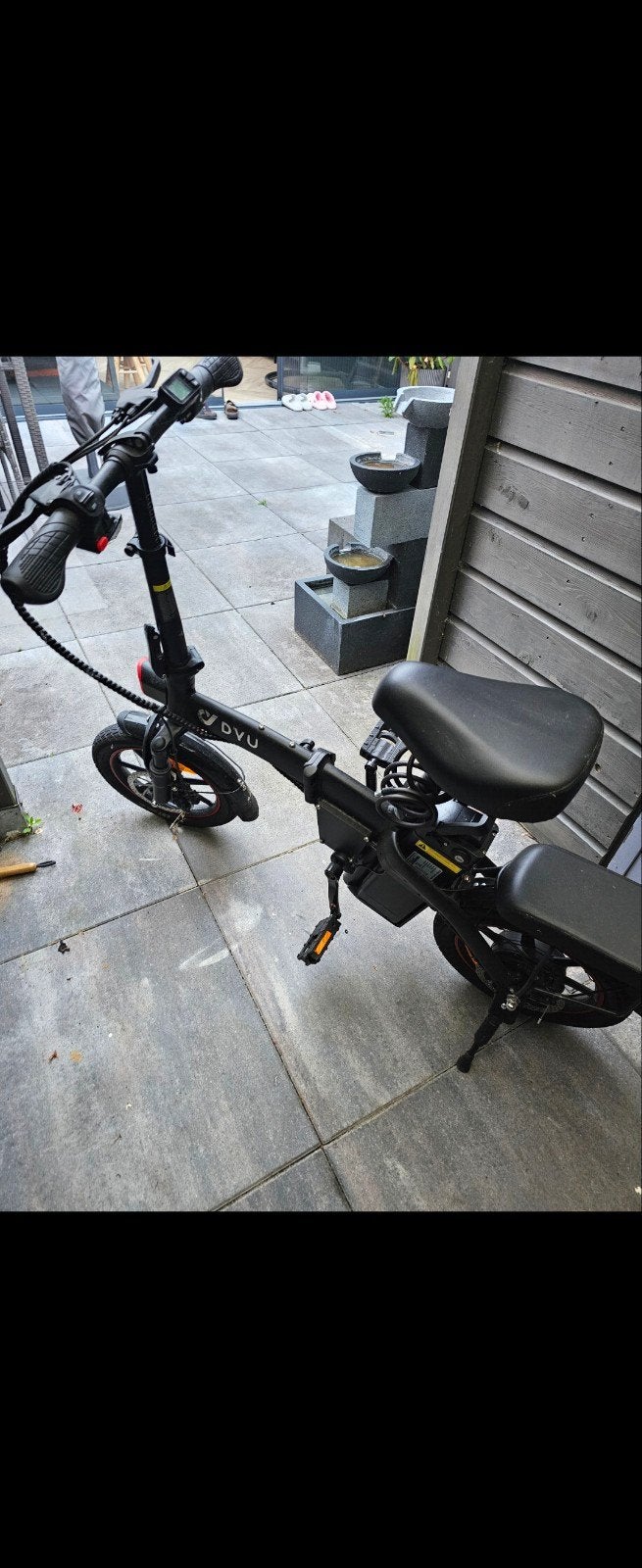 DYU E-bike - Compact en Opvouwbaar, Overige merken, Gebruikt, Ophalen of Verzenden, Minder dan 47 cm