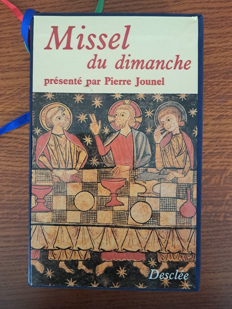 Missel du Dimanche 1981 Frans Katholiek Missaal Jounel, Ophalen of Verzenden, Gelezen, Christendom | Katholiek