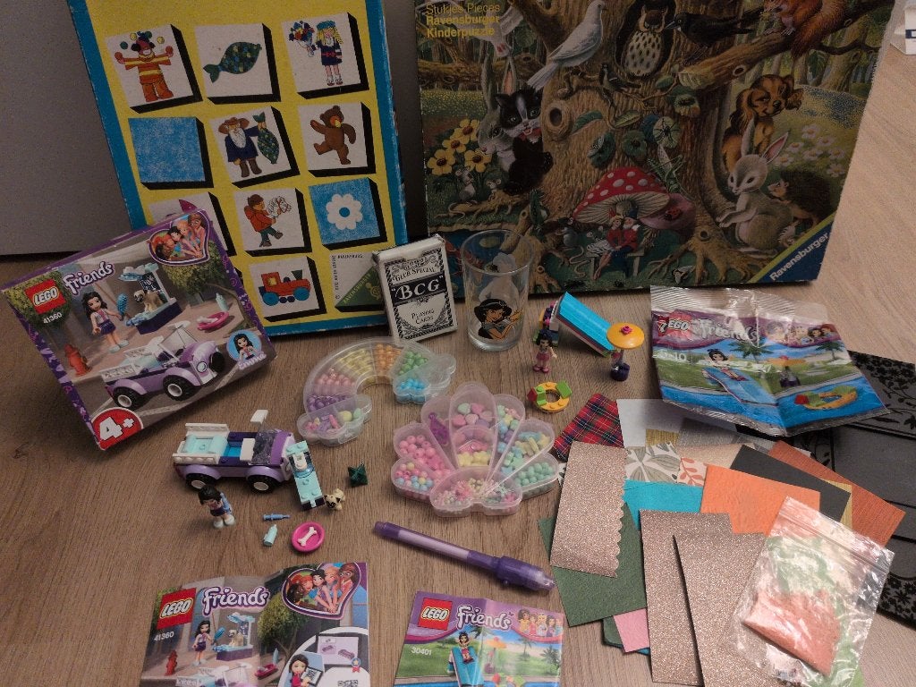 Grote speelgoedbundel: LEGO, puzzel, knutselspullen & meer!, Ophalen of Verzenden, Zo goed als nieuw, Jongen of Meisje