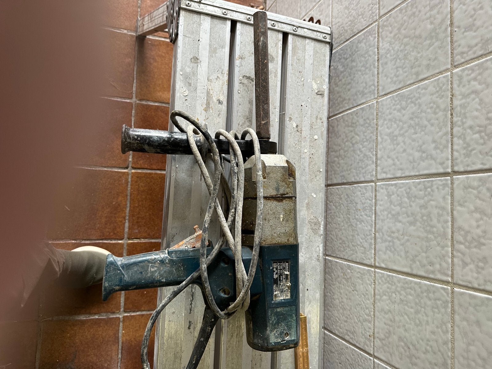 Bosch Boormachine met Mengstaaf - Krachtig en Betrouwbaar, Ophalen, Gebruikt