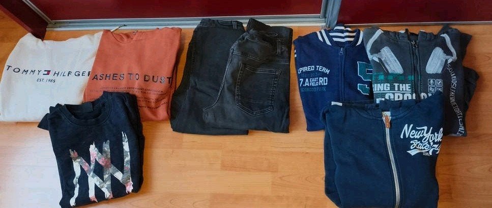Jongenskleding pakket maat 170-176: truien, vesten, jeans, Ophalen of Verzenden, Zo goed als nieuw, Jongen, Trui of Vest