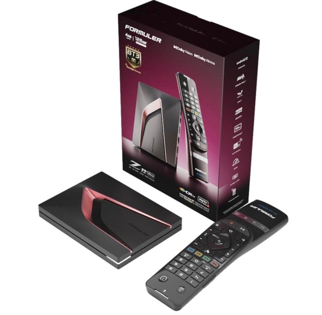 Formuler Z12 Ultra BT3 Android TV Box 4K UHD, Minder dan 500 GB, Onbekend, Nieuw, Ophalen of Verzenden