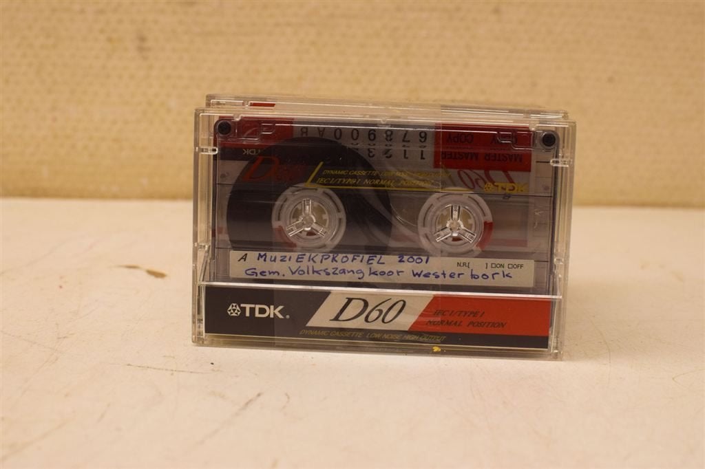 6 stuks TDK cassettebandjes 49911, Ophalen of Verzenden, Gebruikt, Overige genres, 1 bandje
