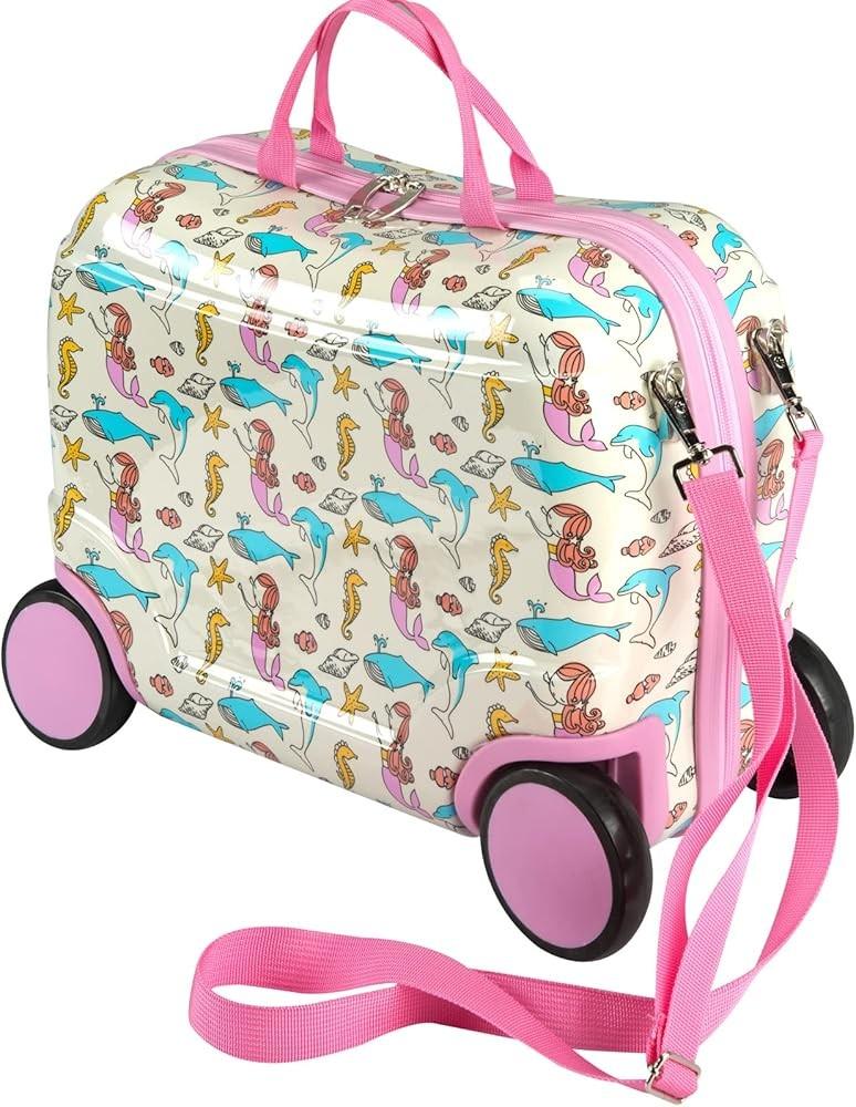 Princess Traveller Kids Mermaid Ride-on Koffer, Ophalen, Nieuw