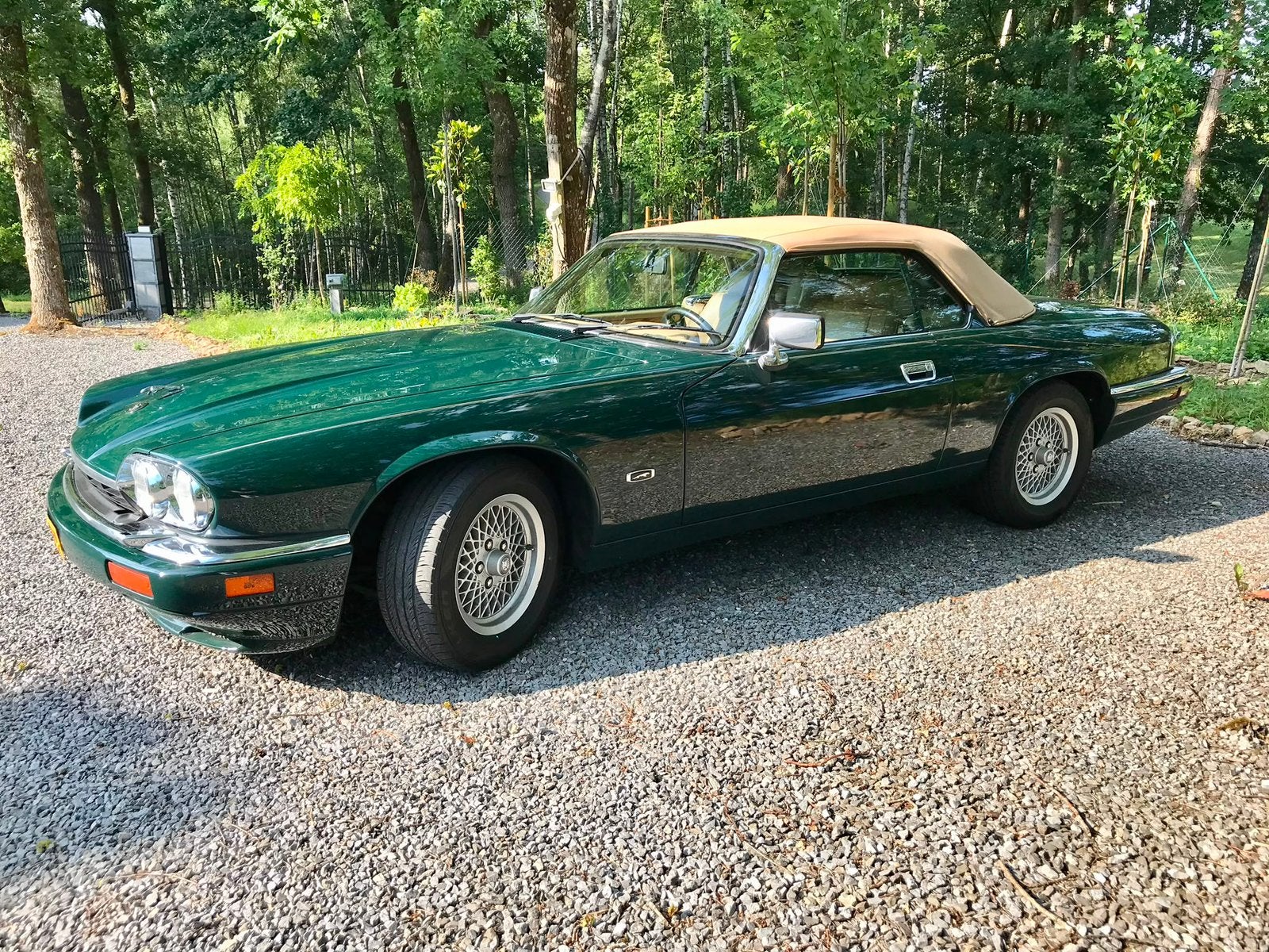 Jaguar 1994 Groen, 1800 kg, Beige, 4 stoelen, Geïmporteerd