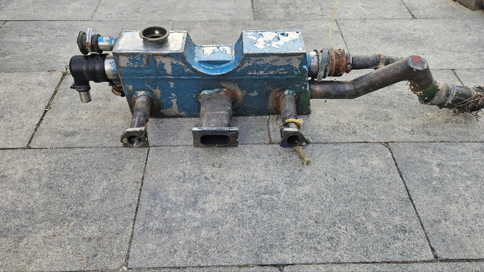 Gebruikte uitlaatspruitstuk voor scheepsmotor, Ophalen of Verzenden, Motor en Techniek, Zeilboot of Motorboot
