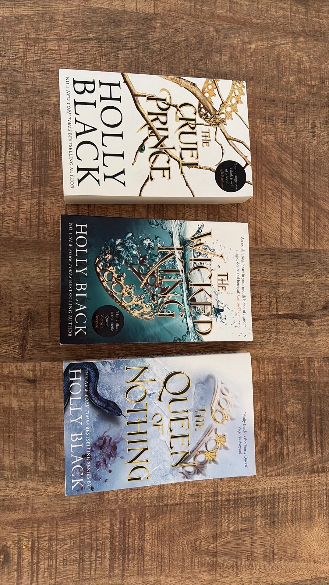 Holly Black - The Folk of tge Air series, Boeken, Ophalen of Verzenden, Zo goed als nieuw