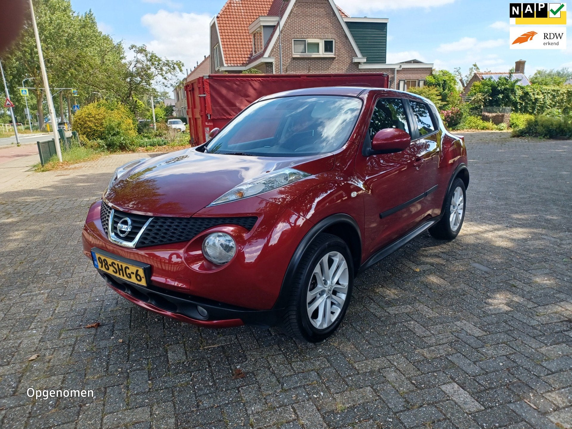Nissan Juke 1.6 Acenta Eco, Voorwielaandrijving, Euro 5, Stof, 4 cilinders