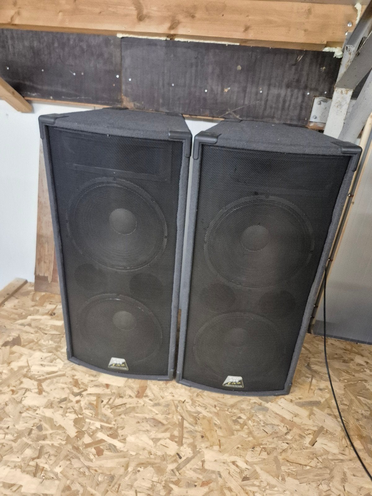 JB Systems PRO215 Live Speakers - Krachtige Party Speakers, Gebruikt, Party speaker, Geschikt voor surround/home cinema, Ophalen