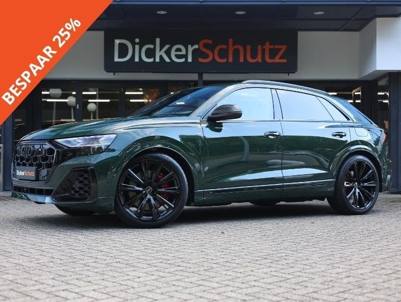 Audi Q8 60 TFSIe Competition Exclusive kleur | Vierwielb. |, Auto's, 2995 cc, Q8, 26 kWh, Bedrijf