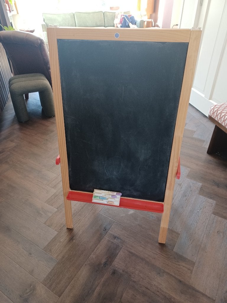 Mala krijtbord en tekenbord Ikea, Ophalen, Gebruikt